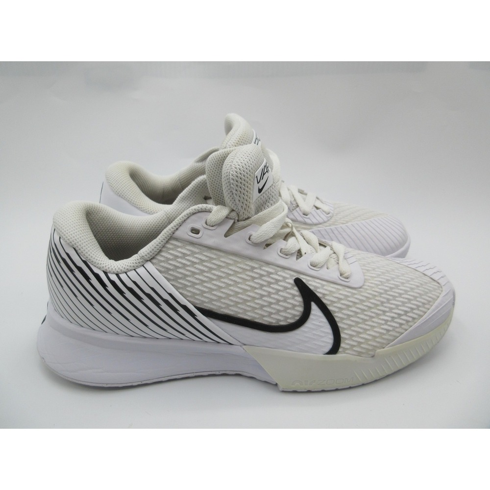 Nike Vapor Pro Shoes Womens Size 8 White Tennis Sneakers Cushioned DR6192-101
